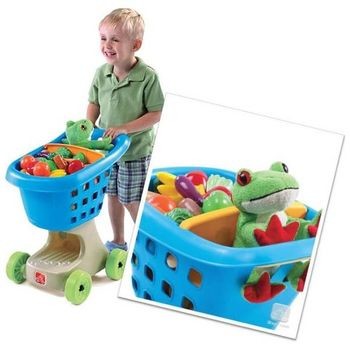 Step2 Wózek na Zakupy Niebieski LKE-7000