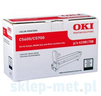 OKI oryginalny bęben 43381708, black, 20000s, C5600, 5700 43381708