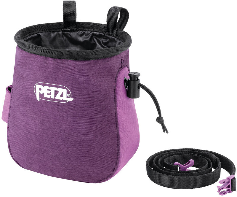 Petzl Saka Chalk Bag, fioletowy 2021 Magnezje i torebki na magnezje S039BA01