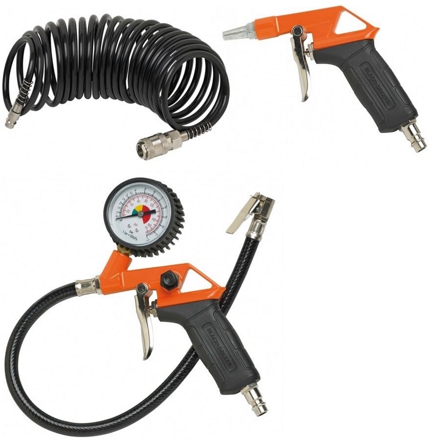 Black & Decker Zestaw pneumatyczny lakierniczy 5 szt 9045852BND