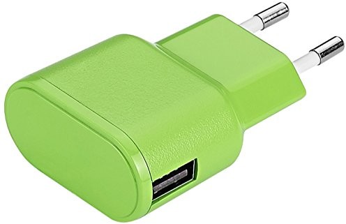 Aiino Apple Wall Charger USB zasilacz ładowarka gniazdko 1 port USB 1A - zielony 8050444843437