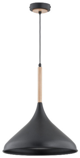 Alfa Sosnowscy Industrialna lampa wisząca GASOLINA E27 wys. 90cm czarny 60642