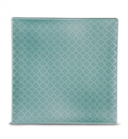 Lubiana MARRAKESZ K5 TALERZ OBIADOWY 25,5 CM MORSKI PORCELANA K5-4287LUB