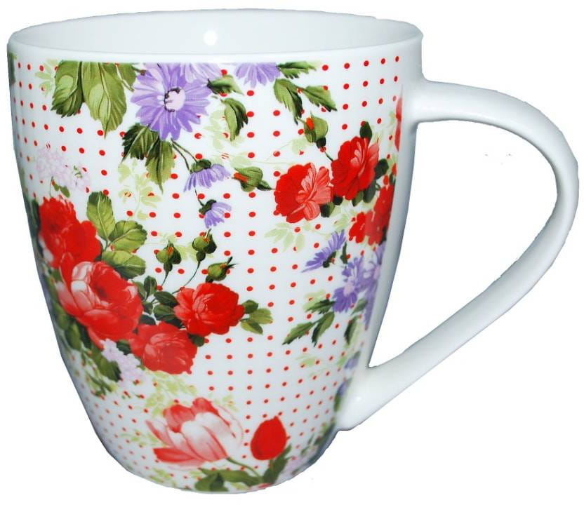Justyna ag KWIATY KUBEK 480ml HTNB3094 63094