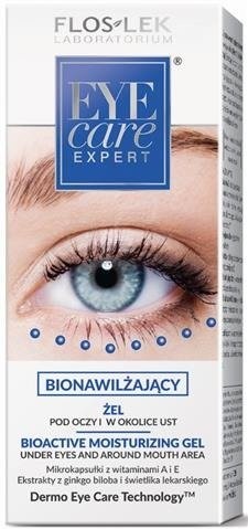 Flos-Lek Eye Care Expert żel bionawilżający pod oczy i w okolice ust 30ml 61686-uniw