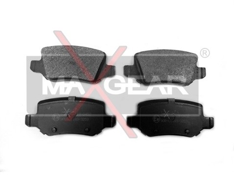 MaxGear Zestaw klocków hamulcowych, hamulce tarczowe 19-0452
