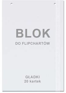 Blok do flipchartu 60x84cm gładki 30) X09858 NB-7808