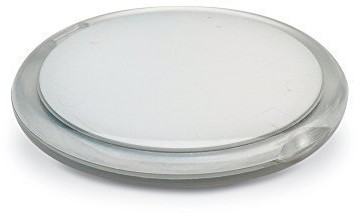 CM eBuyGB Damskie lusterko kosmetyczne do Handtascxhe - dwustronne powiększenie kompaktowe (10 sztuk) - średnica 6,5 10 x przezroczyste