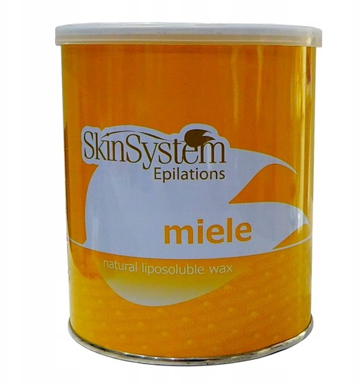 Wosk W Puszce Do Depilacji Ciała Miodowy 800ml