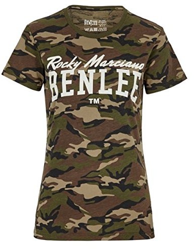 Ladies benlee T-Shirt Anna Emma Camo Woodland, zielony, m 190641