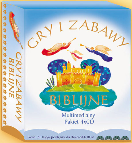 Gry i zabawy biblijne Pakiet 4 PC CD-ROM