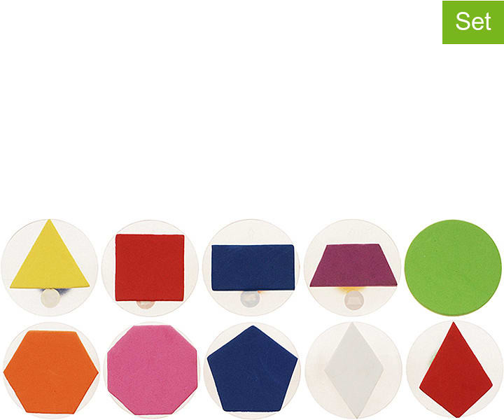 SUNNYSUE 10-częściowy zestaw stempli - 3+