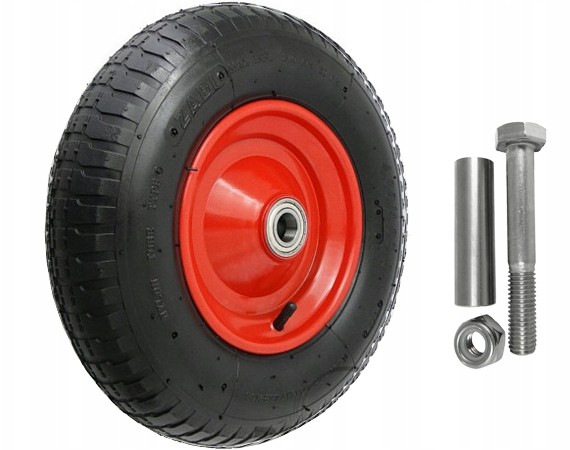 Koło 400mm Kółka Pompowane Wózka Taczki - 400X4Ł