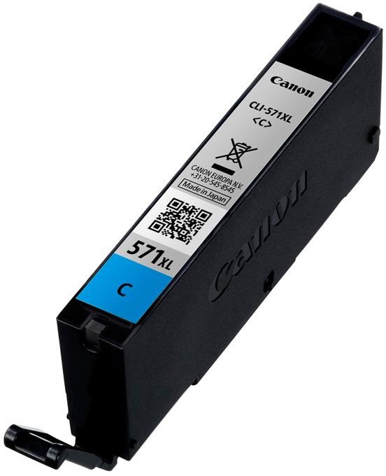 Canon Tusz CLI 571C XL do Pixma MG 5750/6850/7750 | 11ml | cyan 0332C001