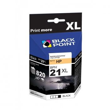 BlackPoint BPH21XL zamiennik HP C9351CE czarny BPH21XL