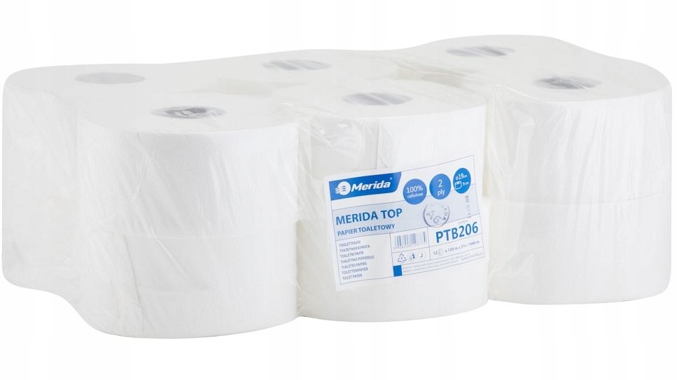 Merida Papier Toaletowy Top 120m 12 szt PTB206