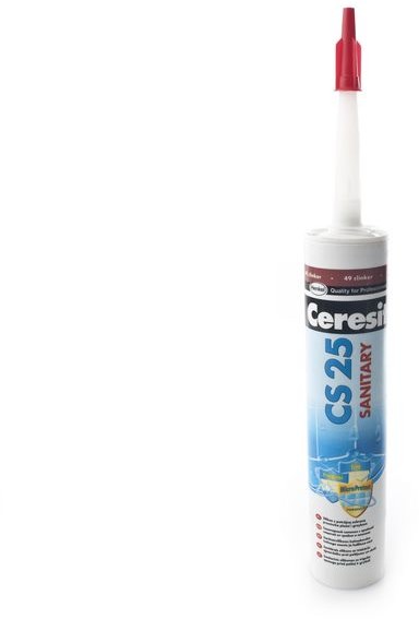 Ceresit Silikon sanitarny CS25 clinker 280ml- 1573217 lub 694875
