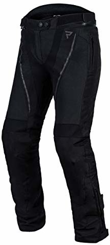 Rebelhorn Flux Textile RH-TP-FLUX_01_DM spodnie motocyklowe dla kobiet, ochraniacze na kolana, z membraną wentylacyjną, antypoślizgowe panele, 2 kieszenie RH-TP-FLUX_01_DM