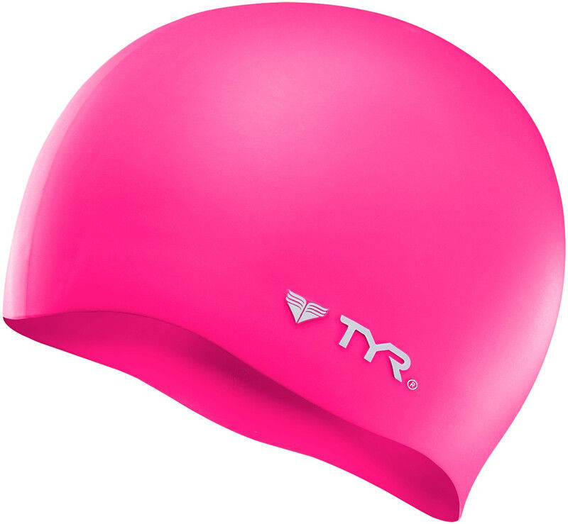 TYR Silicone Czapka No Wrinkle, flou pink 2020 Czepki pływackie