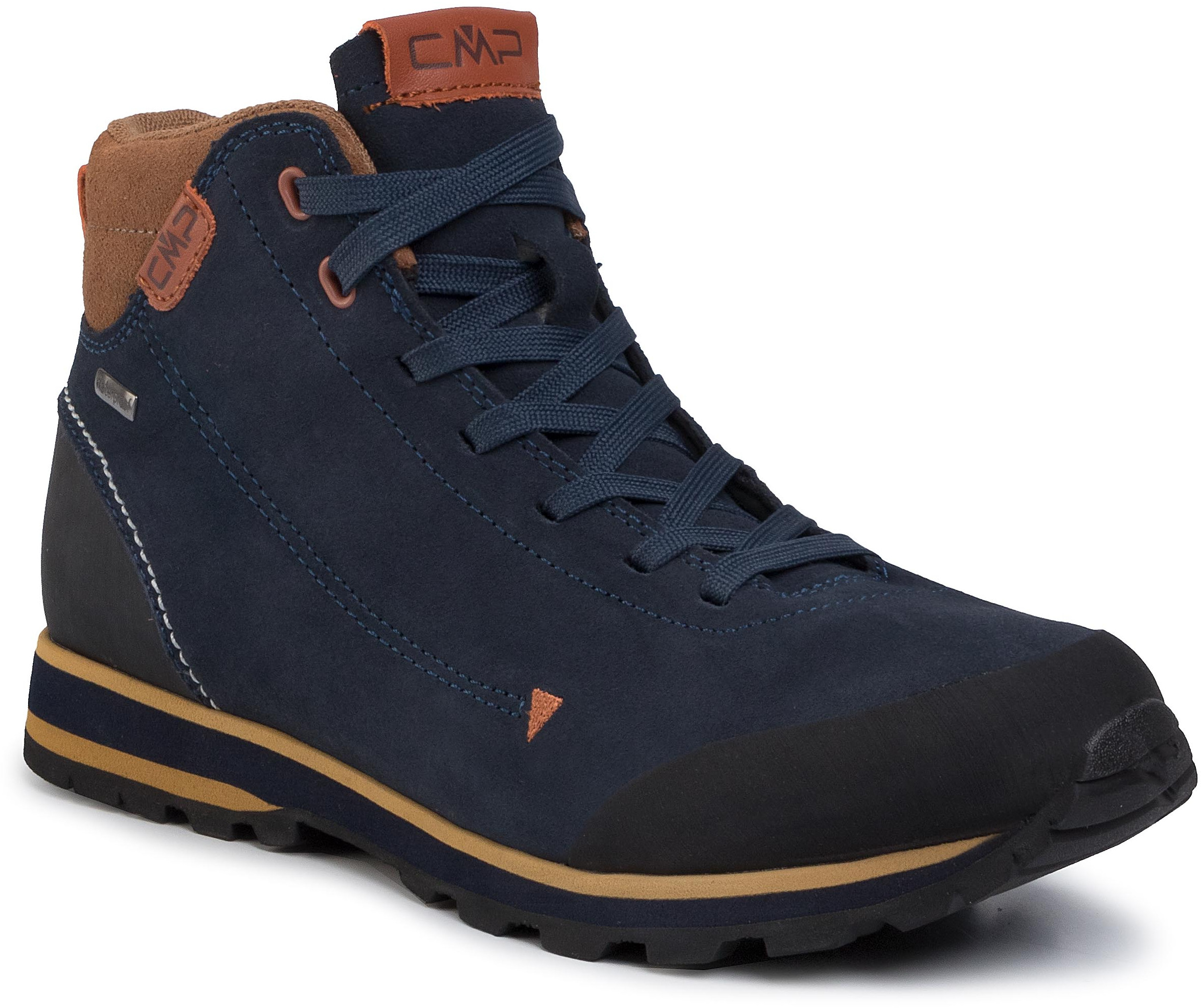 CMP Trekkingi Elettra Mid Hiking Shoes Wp 38Q4597 Black Blue N950