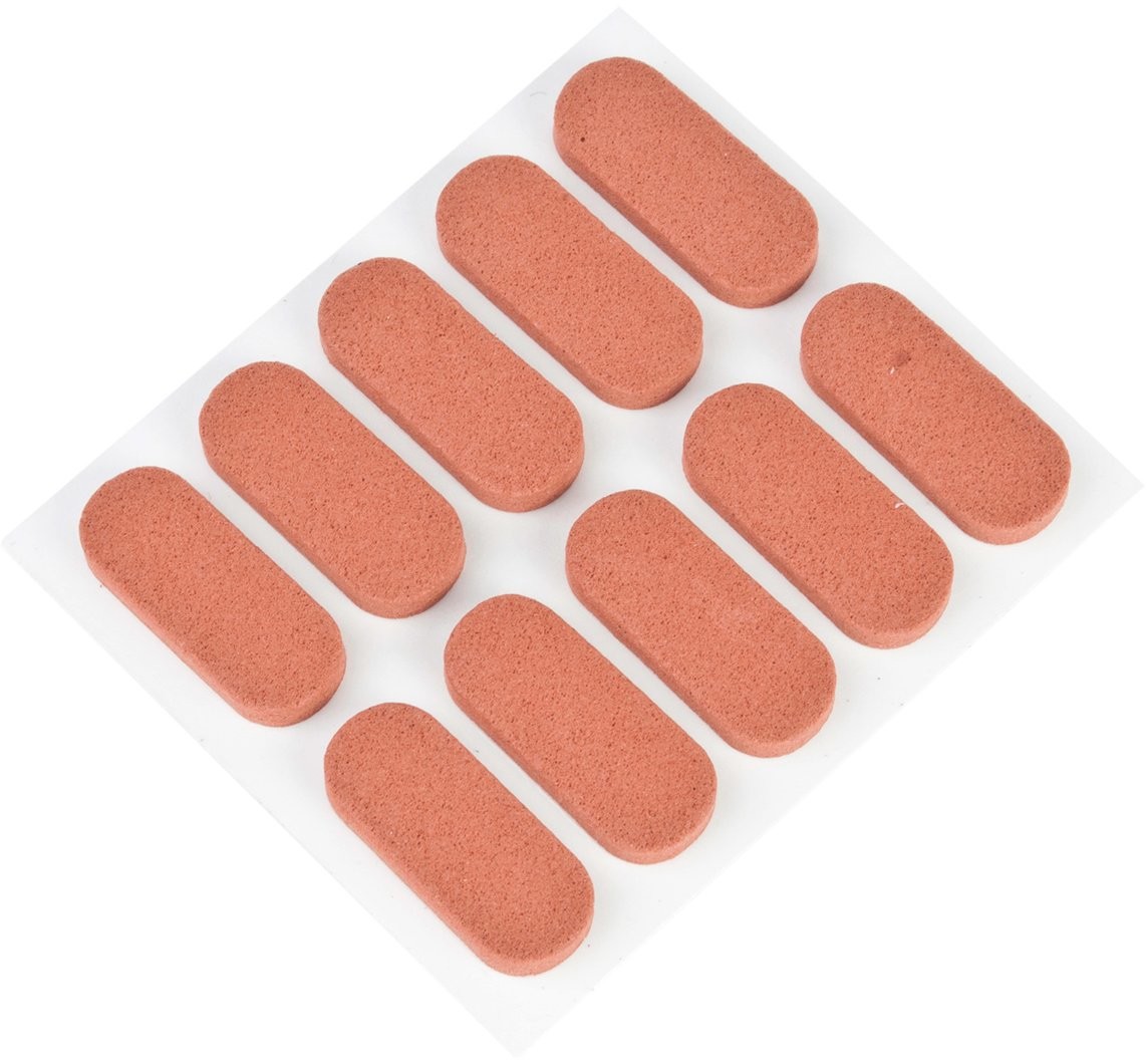 Hettich Hettich Odbojnik drzwiowy brązowy 20 mm x 8 mm x 3 / 6 mm 20 sztuk