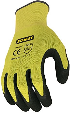 Stanley HiViz Gripper Glove L, 1 sztuki, Black, sy890l SY890L