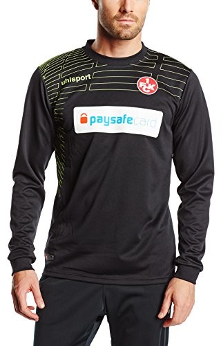 Uhlsport odzież Team Sport FCK Match Bramkarz Jersey 14/15, wielokolorowa, XXS 1005597010406_Schwarz/Fluo Gelb_XXS