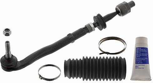 FEBI bilstein bilstein 46286 drążek kierowniczy z zestawem opasek kierownicy, 1 sztuka 46286