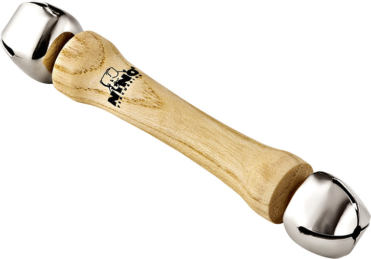 Meinl meinl nino960  Pręty z 2 podwójnymi dzwonkami, naturalny NINO960-2