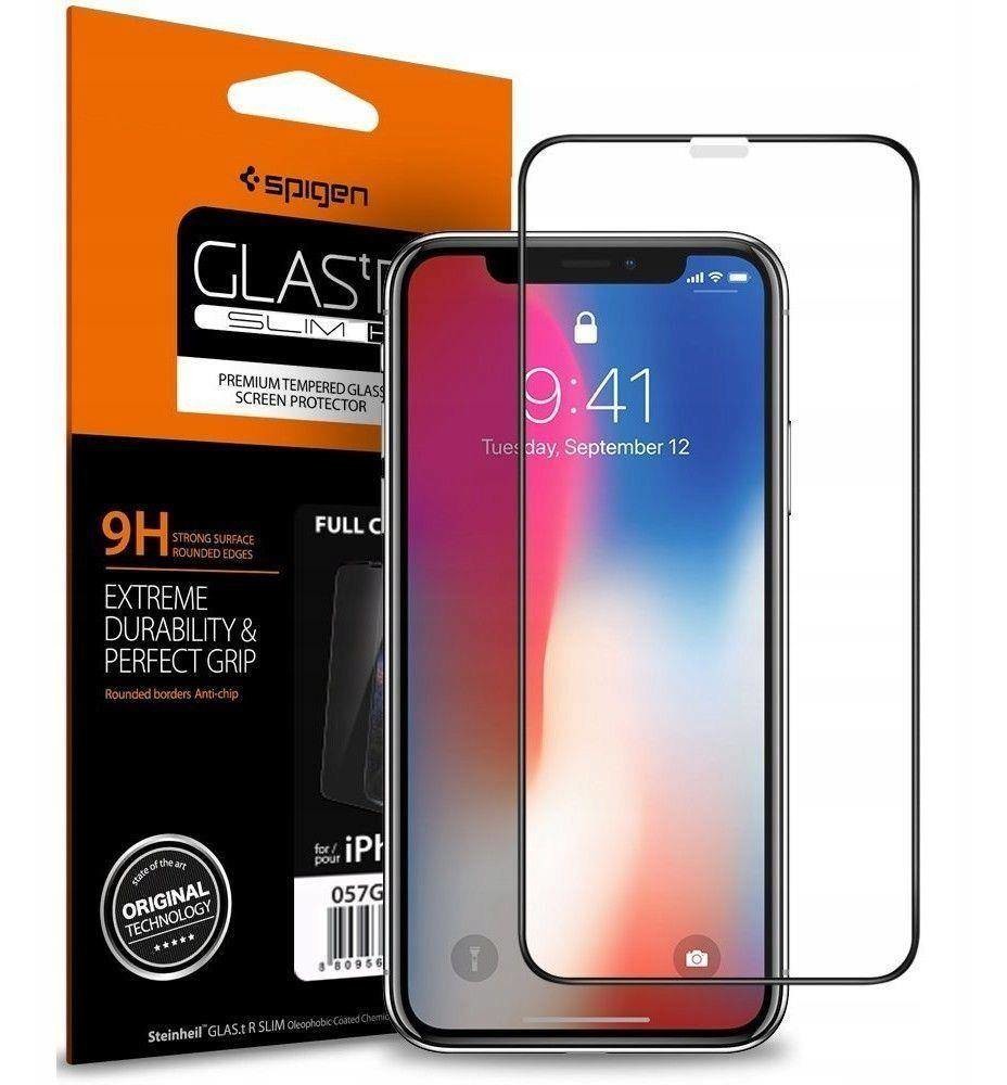 Spigen SZKŁO HARTOWANE GLASS FC IPHONE 11 BLACK fd-13426-0