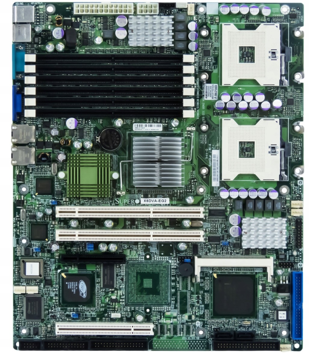 Supermicro X6DVA-EG2 2x s.604 DDR3 Pci-x Pci PCIe
