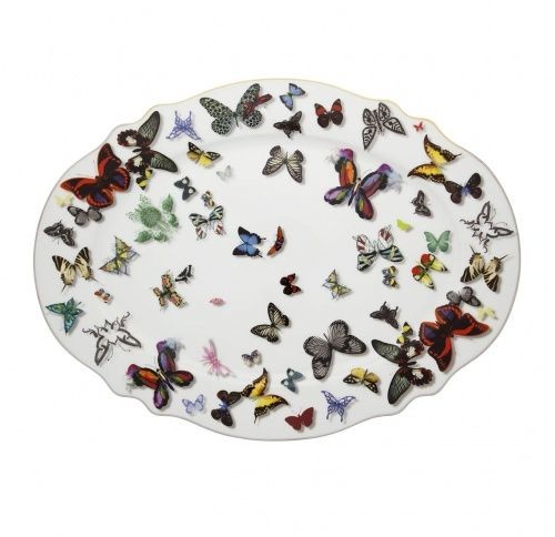 Vista Alegre Patera owalna Butterfly Parade Christian Lacroix 21117738