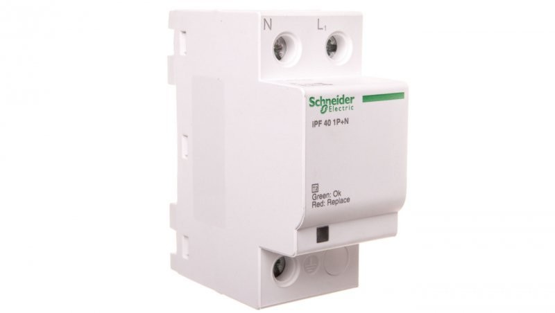 Schneider Electric Ogranicznik przepięć iPF40 - 1 biegun+N - 340 V A9L15687 A9L15687