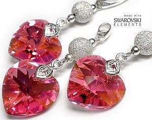 Arande SWAROVSKI ozdobny komplet KOLORY DIAMOND HEART 2088147964