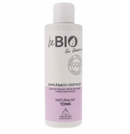 beBIO Naturalny nawilżająco-odżywczy tonik 200 ml