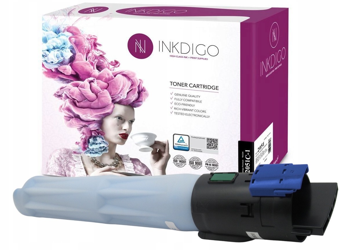 Toner do drukarek Ricoh Aficio Mp C 2051 C 2551 Cy