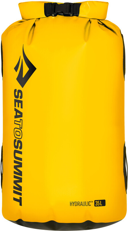 Sea to Summit Sea to Summit Hydraulic Worek wodoszczelny z uprzężą 35l, żółty 2021 Organizery podróżne AHYDBHS35YW