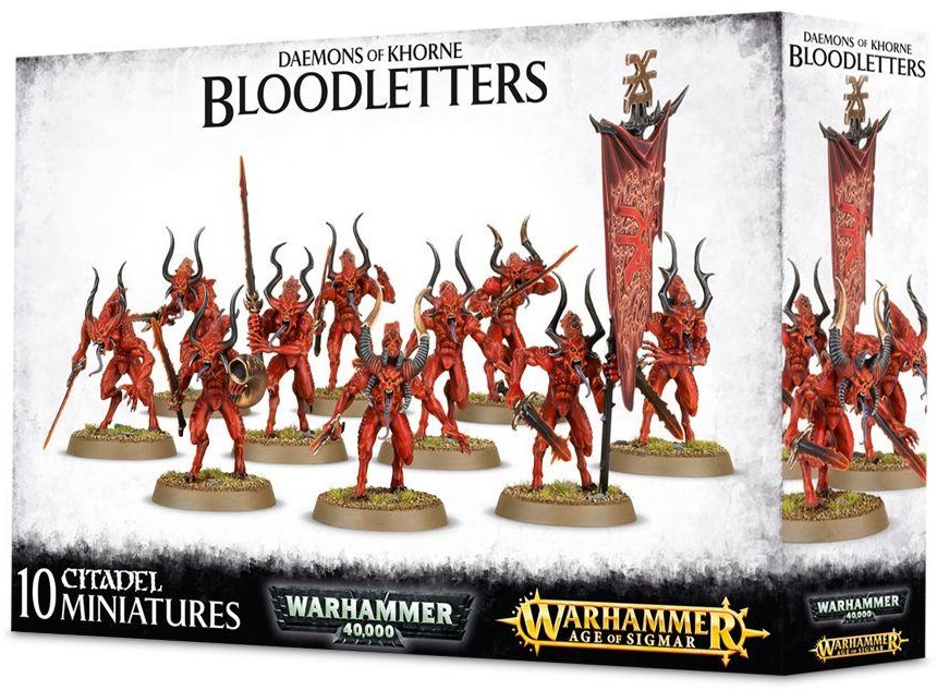 GamesWorkshop Daemons Of Khorne Bloodletters (97-08) GamesWorkshop 99129915023