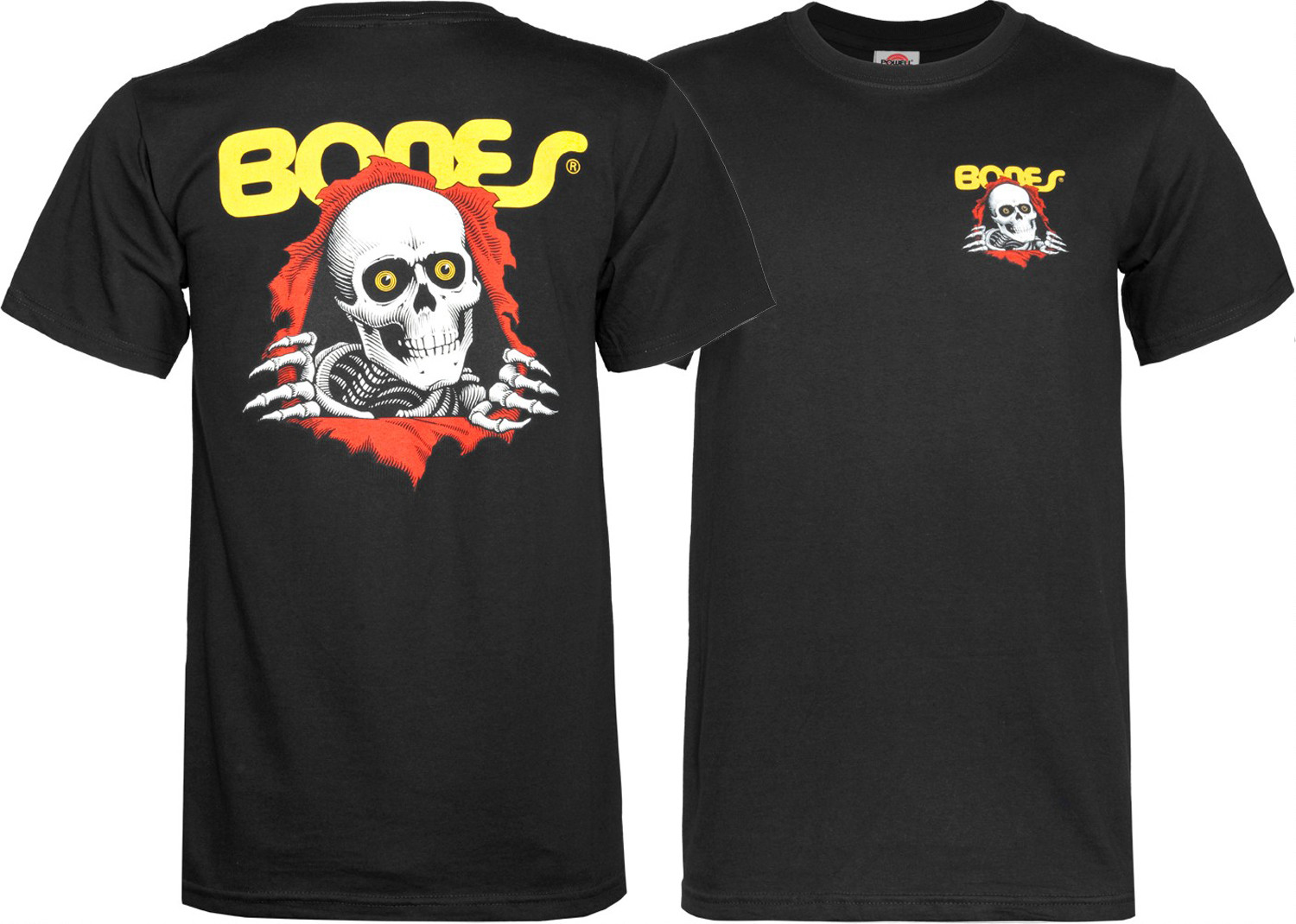 BONES t-shirt BONES YOUTH RIPPER BLACK