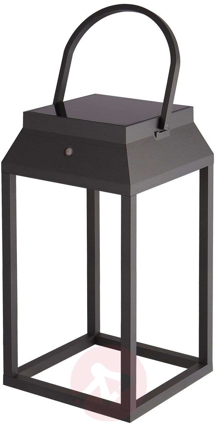 Lucande Lucande Maleos latarnia solarna LED, ściemniana