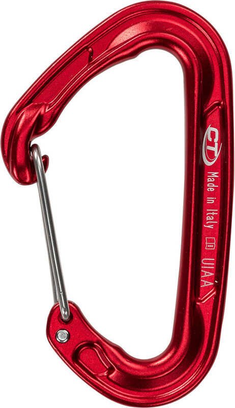 Climbing Technology Fly-Weight Evo Karabinek, red colour 2021 Karabinki niezakręcane 2C43900YJACTSTD