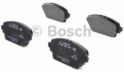 Bosch Zestaw klocków hamulcowych, hamulce tarczowe 0 986 424 791