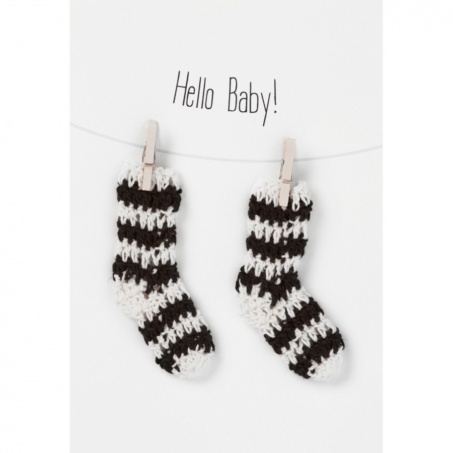 Raeder Kartka Hello Baby Socks! C62785