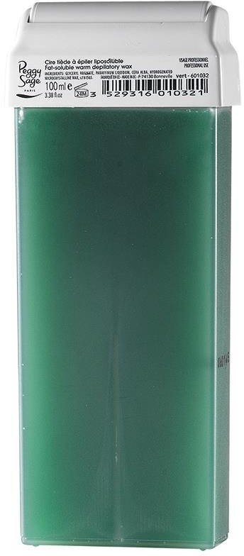 Peggy Sage Fat-Soluble Warm Depilatory Wax Vert wkład wosku do depilacji ciała Zielony 100ml 89775-uniw