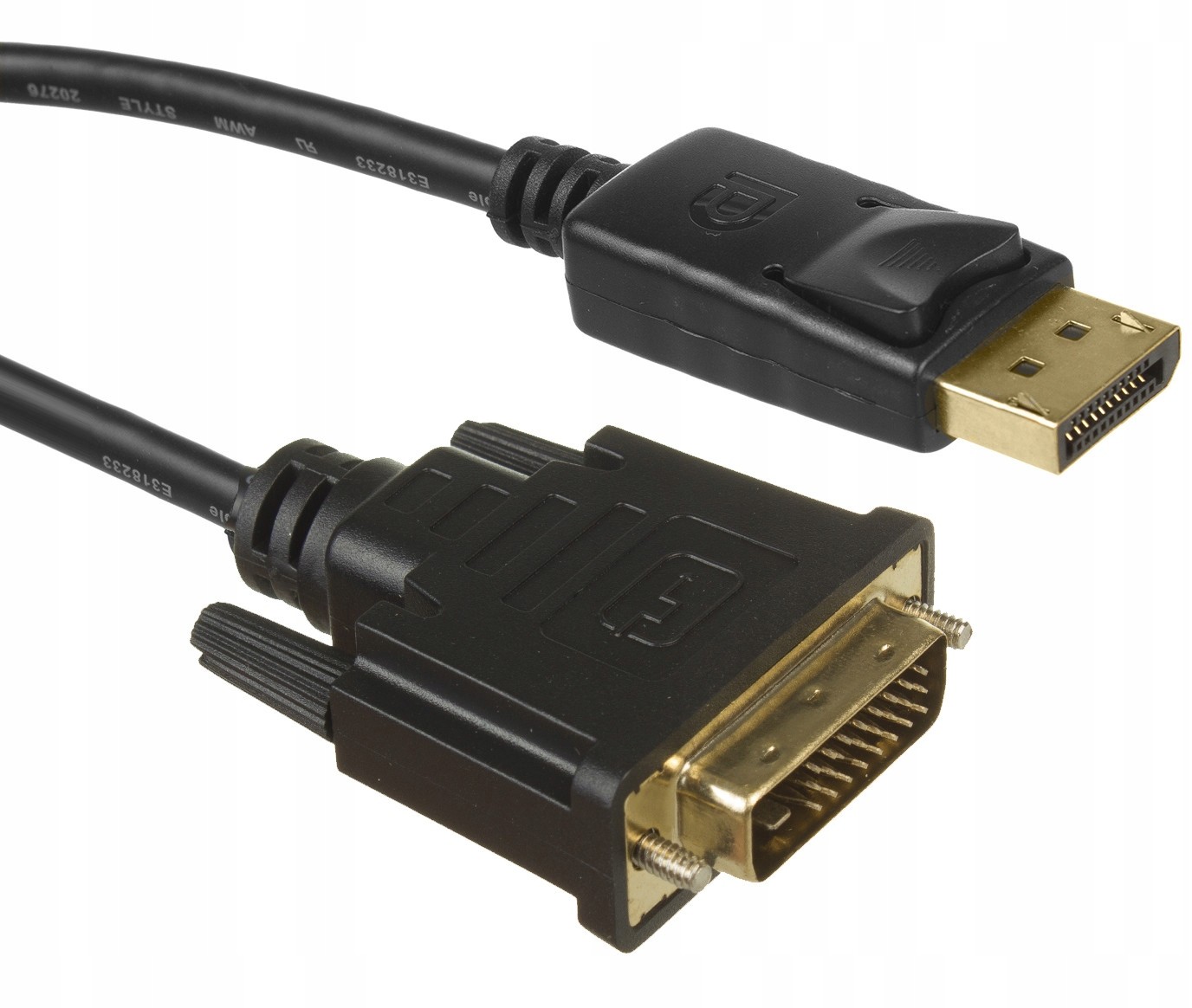 Kabel adapter przejściówka Display Port - DVI 4K