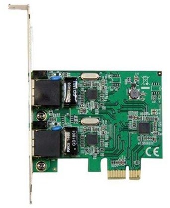 StarTech com com Dual Port Gigabit PCI Express Server Network Adapter Card ST1000SPEXD4