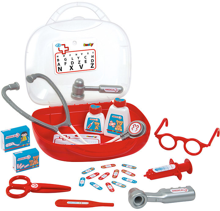 Smoby Kuferek lekarski z akcesoriami - 3+