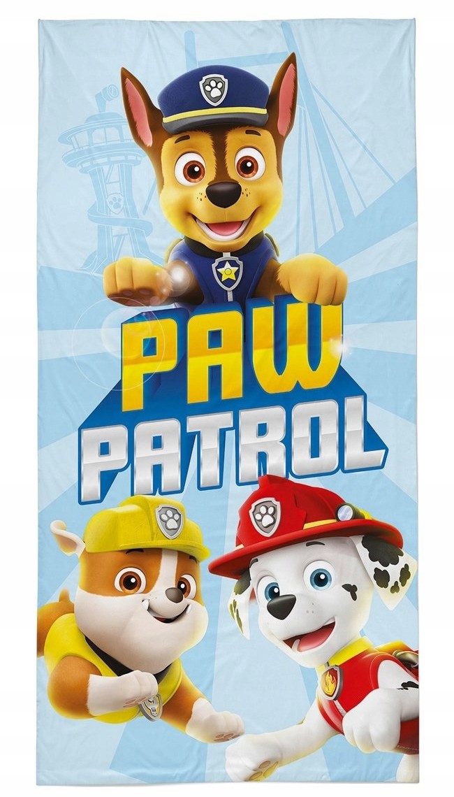 Ręcznik plażowy 70x140 Psi Patrol