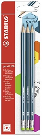 STABILO Stabilo 160 ołówek z gumka, Petrol B-50733-10