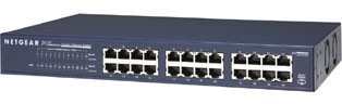 Netgear 24 x 10/100/1000 Ethernet Switch Rack-mountable JGS524-200EUS